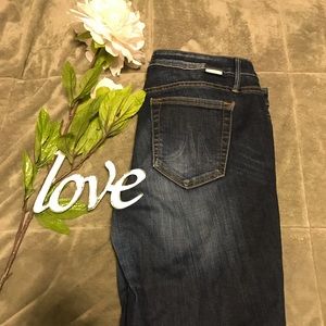 Maurice’s skinny fit true blue